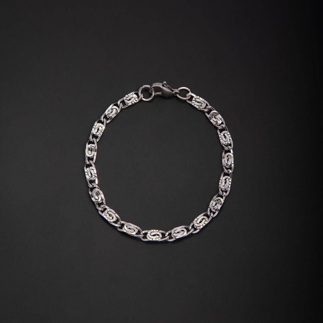 Stylische Chunky-Link-Chain-Armband Karnz