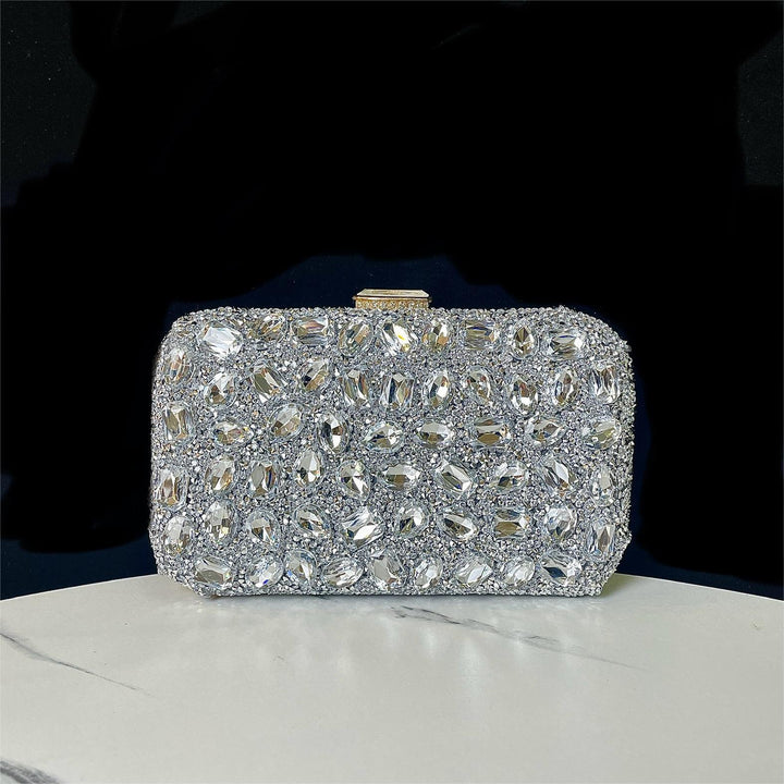 Glamouröse Bejeweled Abend Clutch