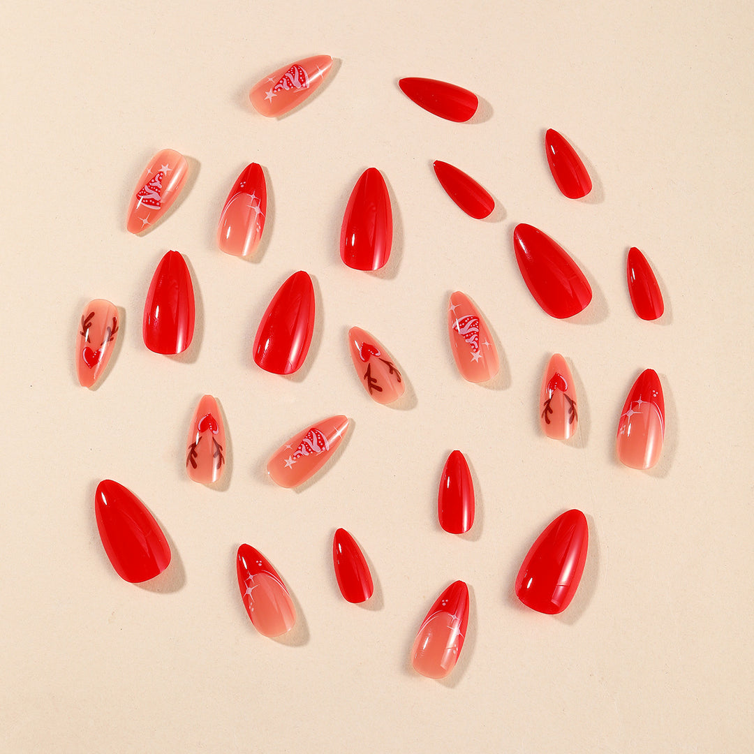 Festliches Nagelkunstdesign Karnz