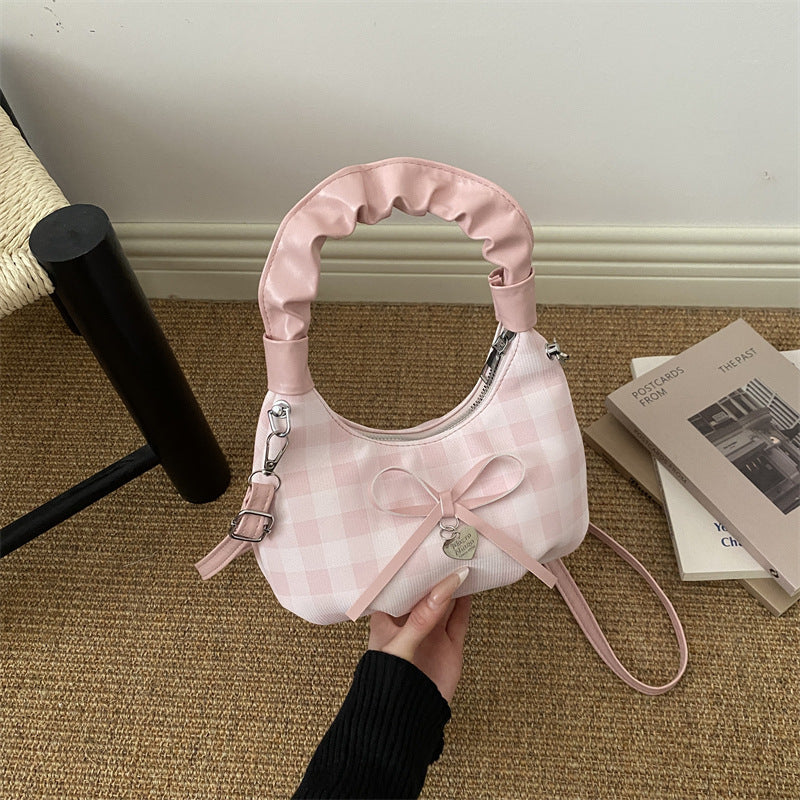 Kariert Handtasche