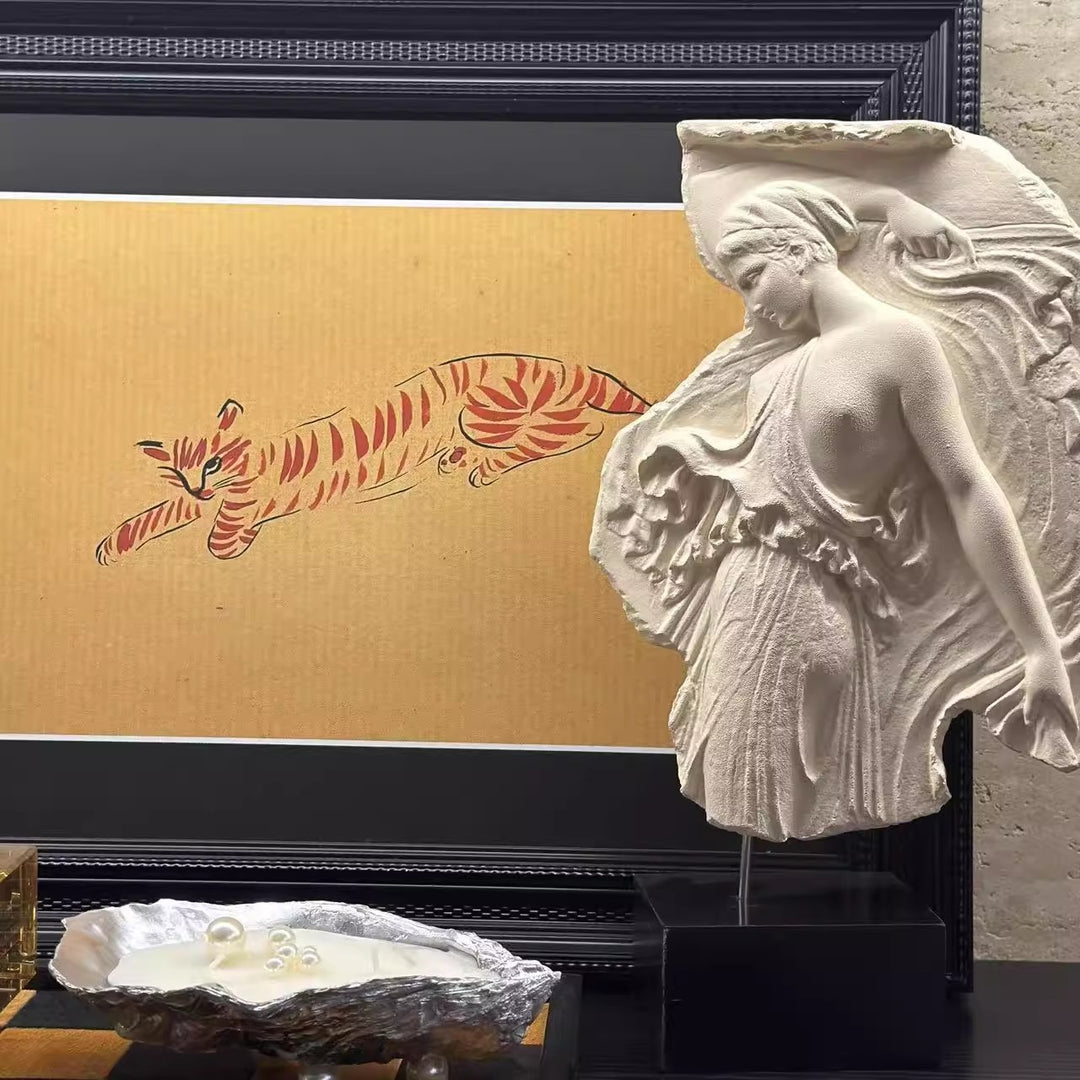 Skulptur Ornamentales Relief Kunst