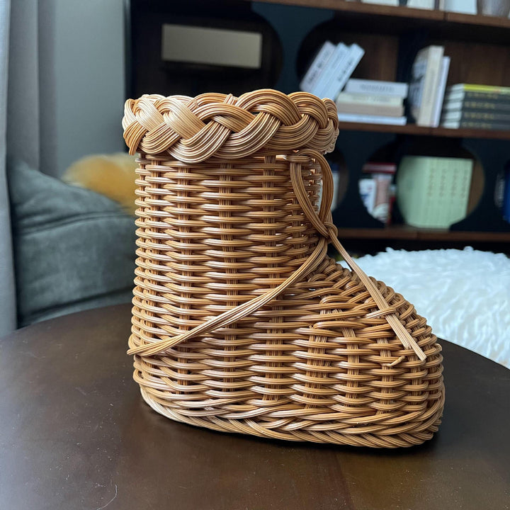 Damen dekorativer Blumentopf im Schuh-Design Karnz