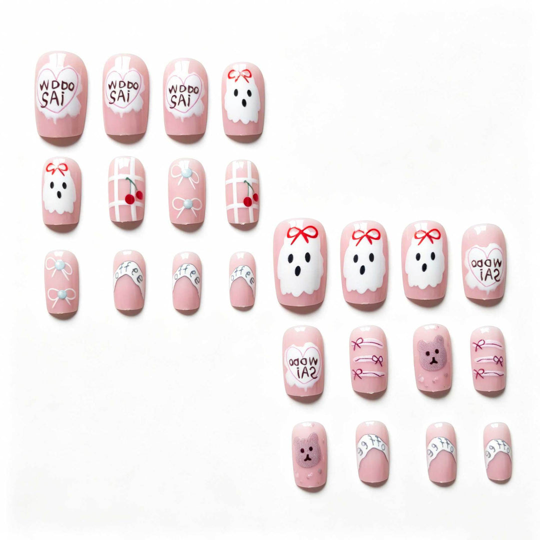 Verspielt Charakter Nagelkunst