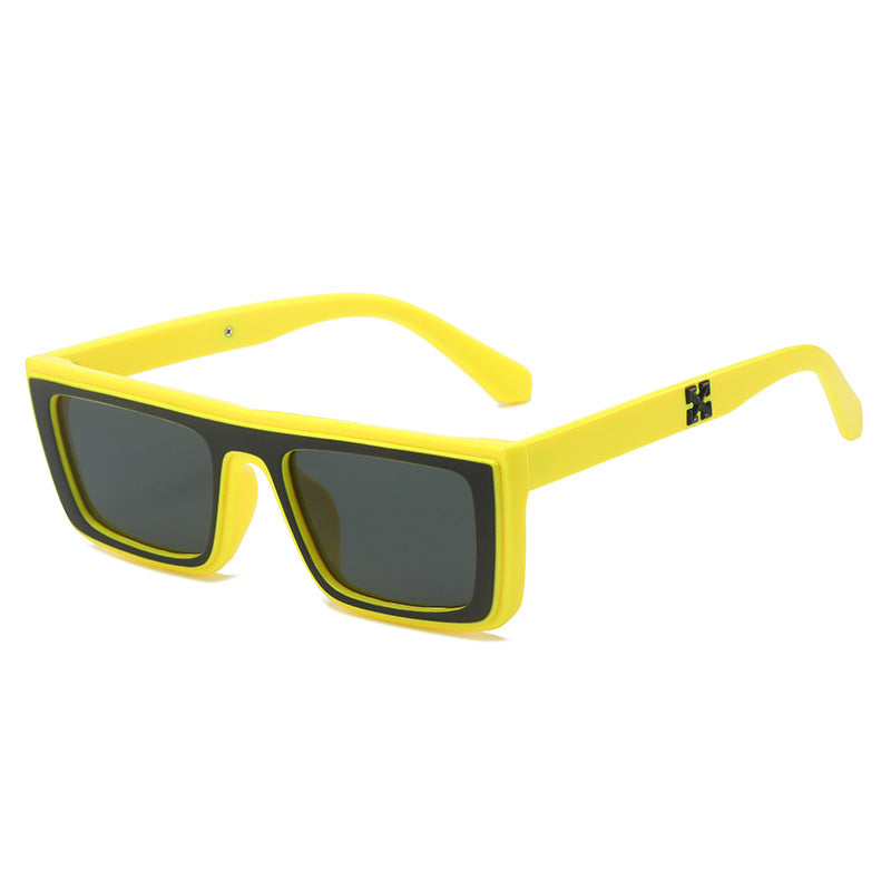 Damen stylische quadratische Sonnenbrille Karnz