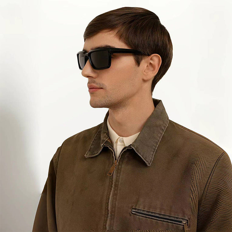 Damen Designer-Sonnenbrille im modernen quadratischen Stil Karnz