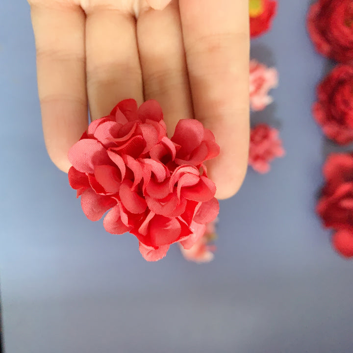 Lebensechte florale Verzierungsset