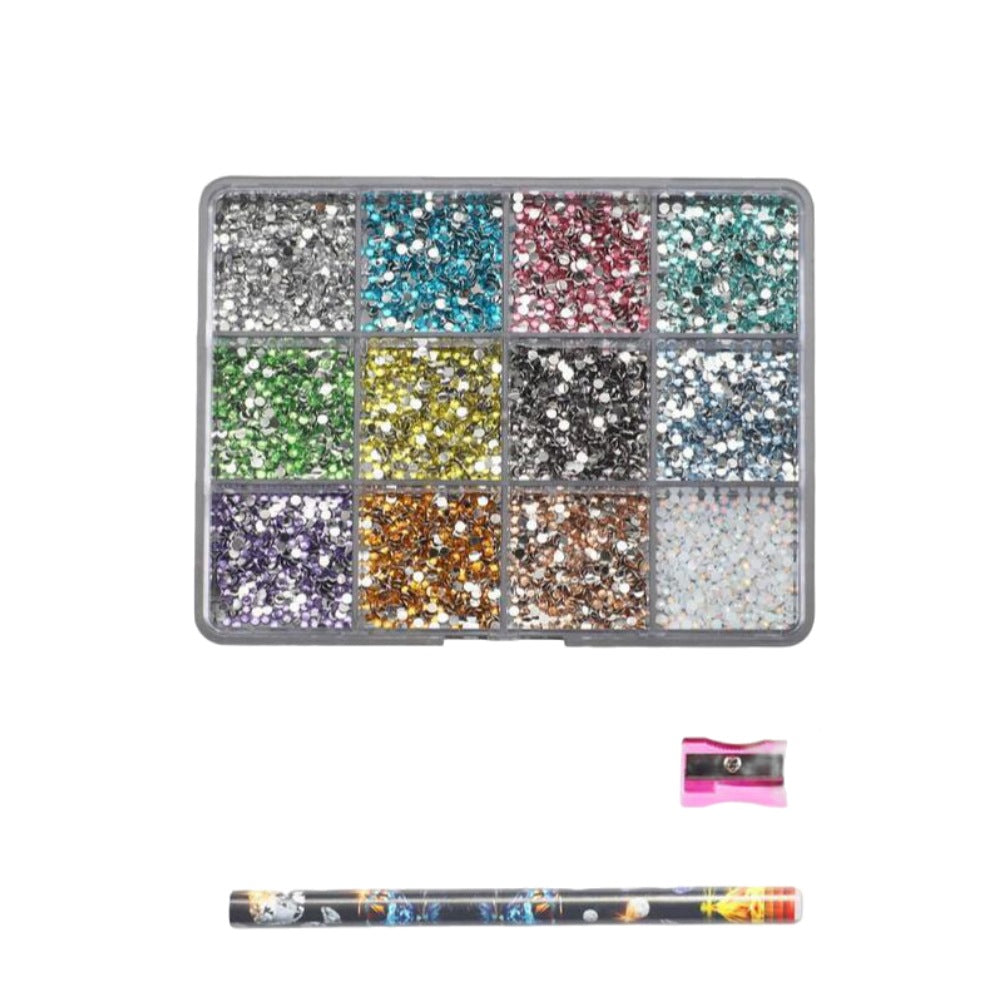 Nagelkunst Dekoration Strass Set