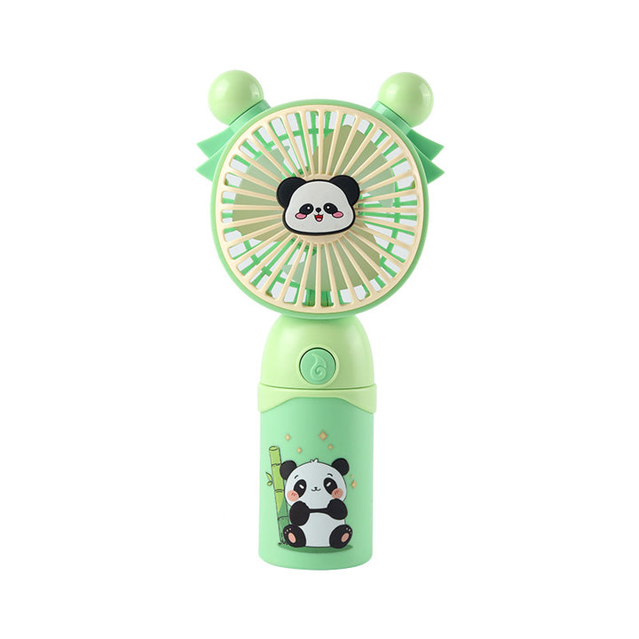 Damen tragbarer Mini-Ventilator mit niedlichem Pandadesign Karnz