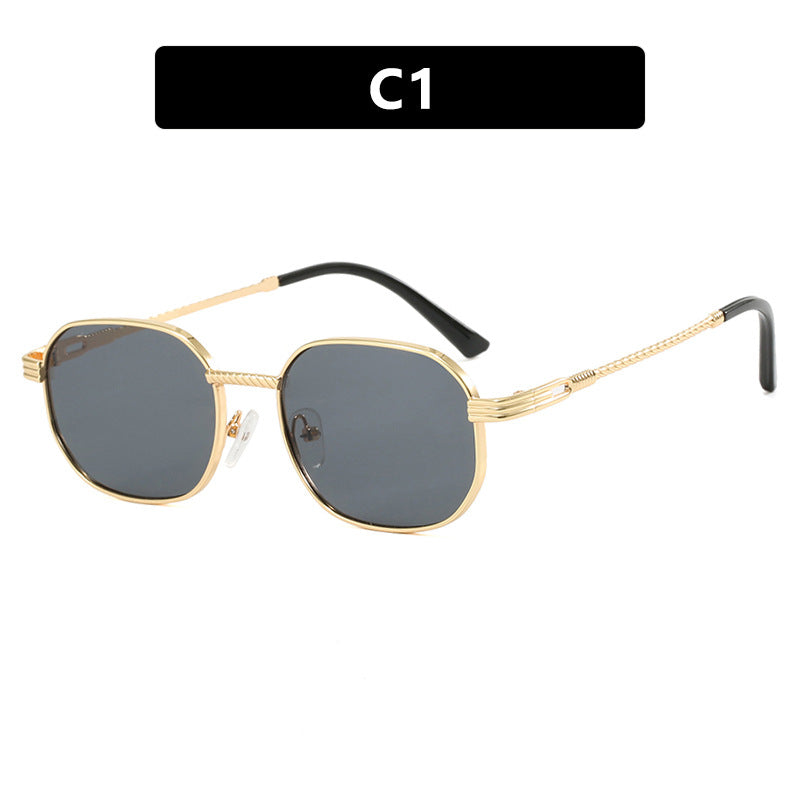 Damen quadratische Sonnenbrille mit Gradienteneffekt Karnz