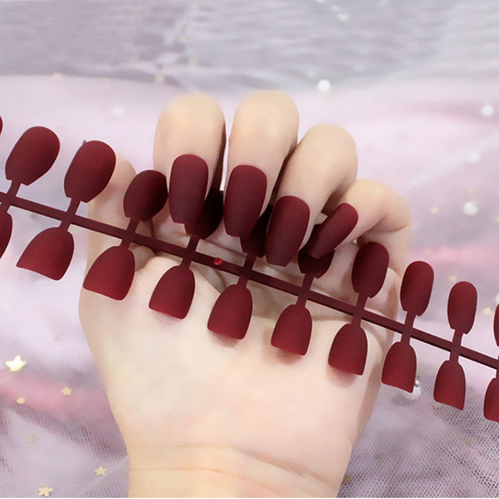 Premium Matte Finish Press-On Nail Tips Karnz