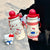 Damen Kreative Trinkflasche mit niedlichem Anhänger Karnz