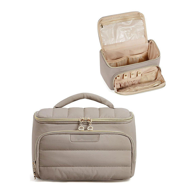 Multifunktionale Kosmetik-Organizer-Tasche mit Abnehmbarem Hängesystem Karnz