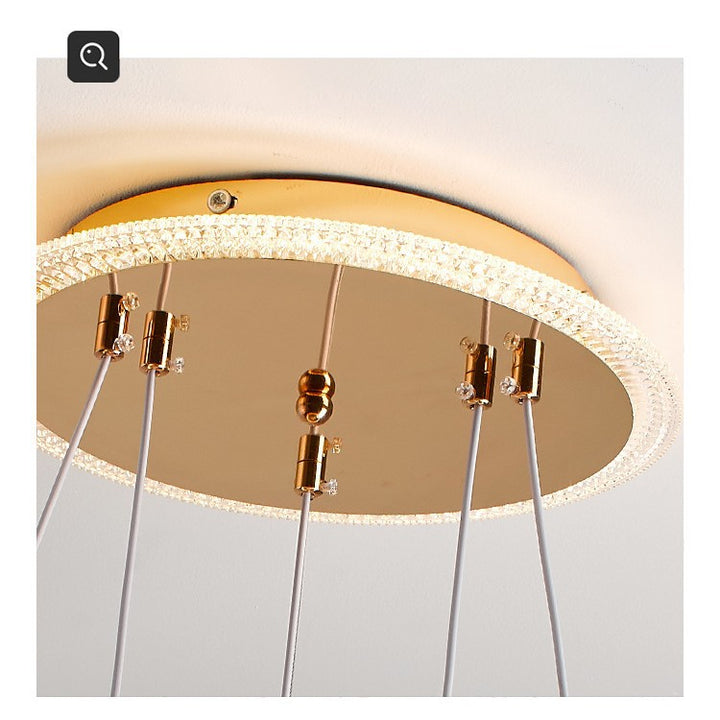 Moderne Bohemian Kristall Pendelleuchte