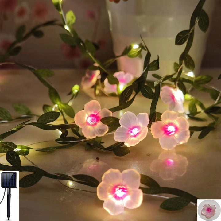 Florale Feen-Lichterketten