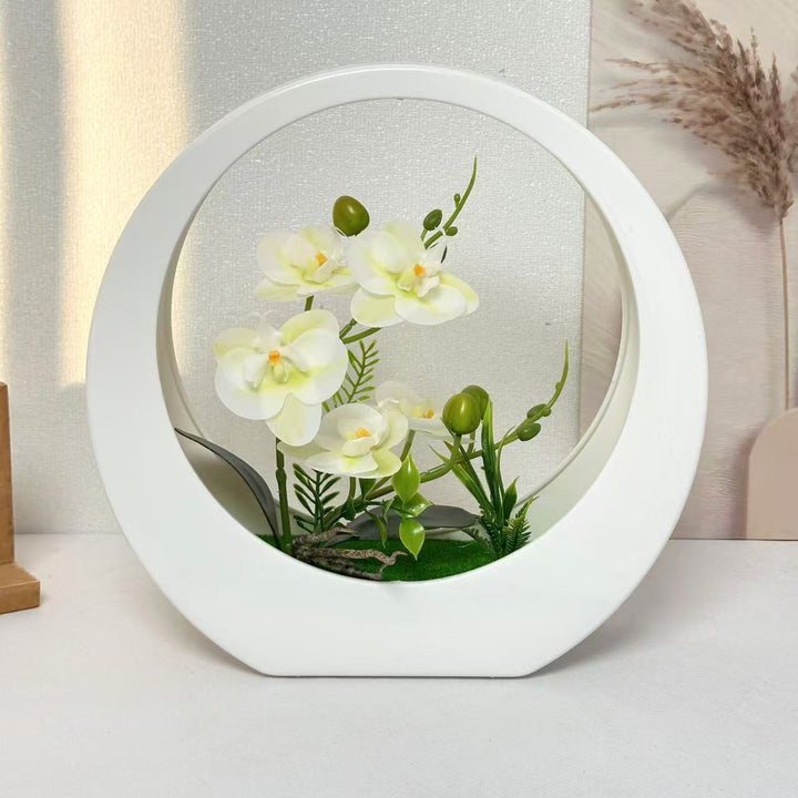 Künstliches Orchideenblumenarrangement für die Innenausstattung