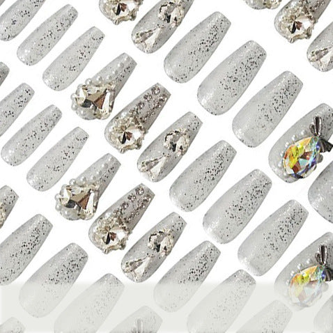 Deluxe Strass Nagelkunst Verbesserungen Karnz