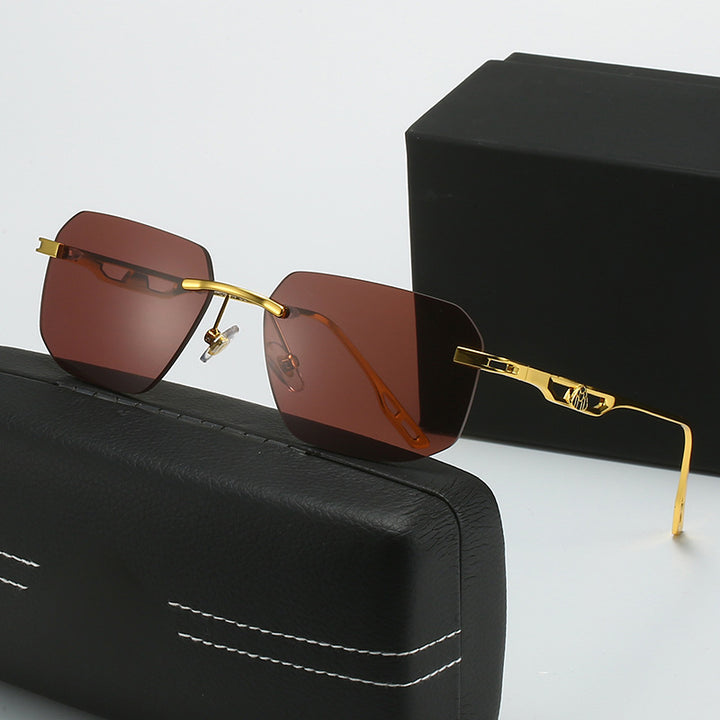 Damen modische Sonnenbrille mit luxuriösem Rahmen und ergonomischem Design Karnz