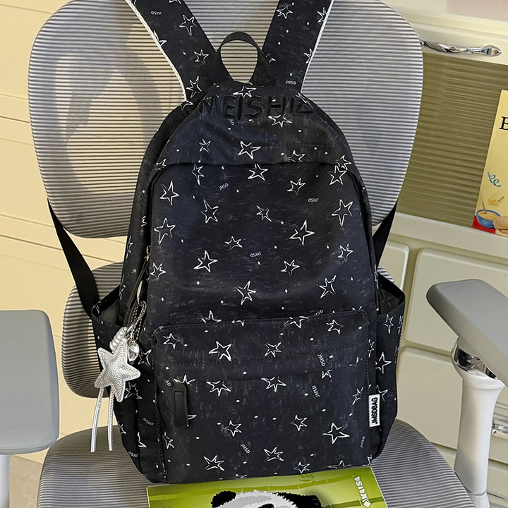 Verspielt Stern-Beschmückter Schulrucksack Karnz 1791204675