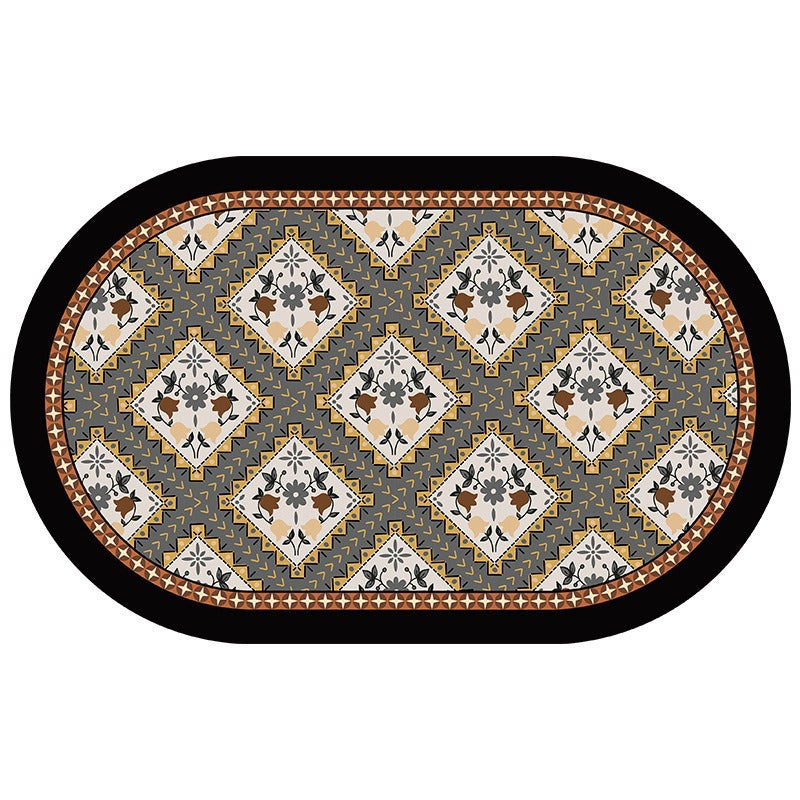 Floral Pattern Dekorativer Bereichsteppich