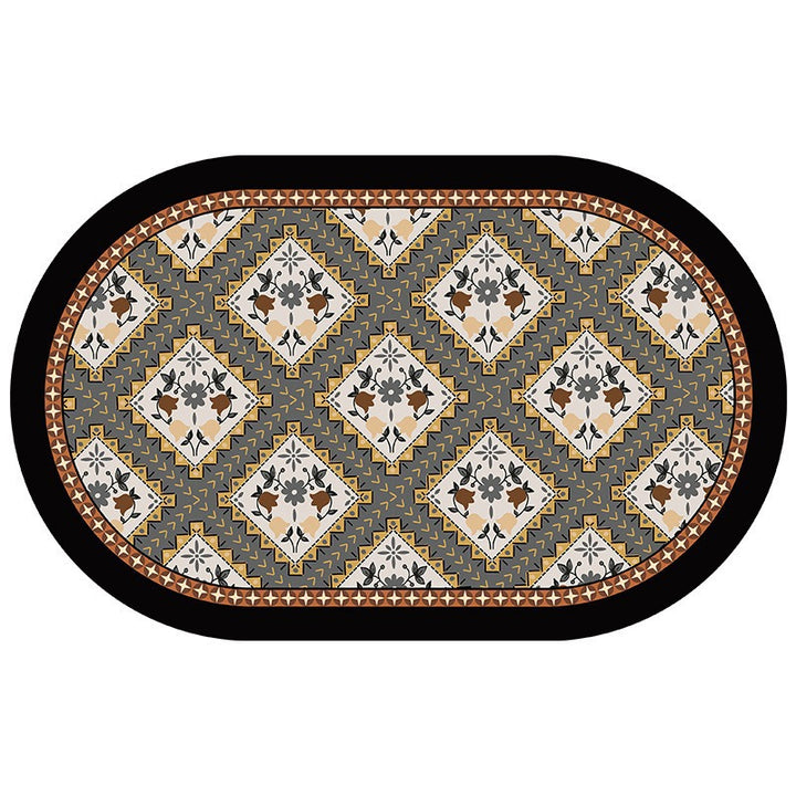 Floral Pattern Dekorativer Bereichsteppich