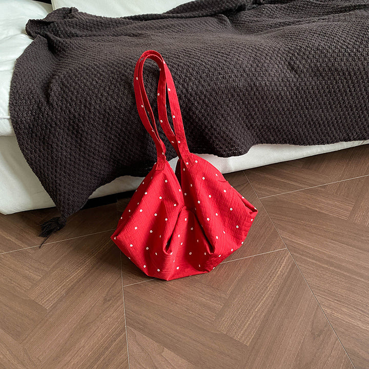 Stylische Punktmuster Tragetasche