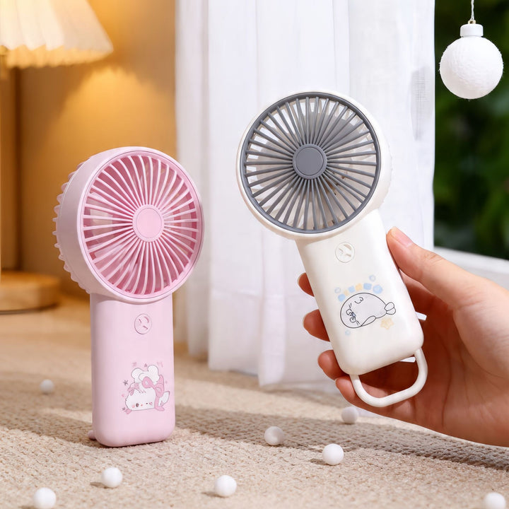 Damen Tragbarer Handventilator mit Kinderfreundlichem Design Karnz