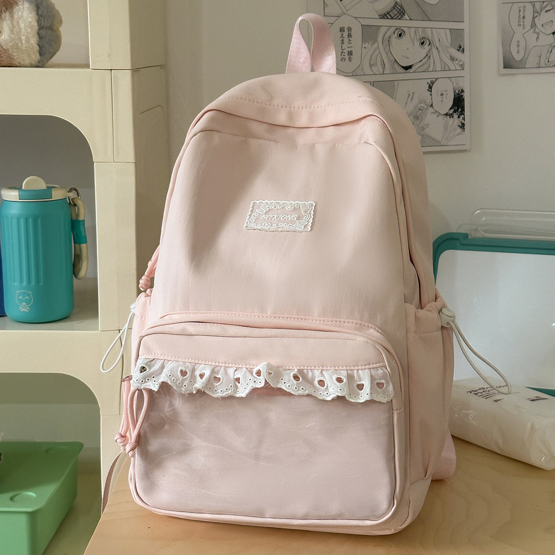 Stylischer Rüsch-Rucksack Karnz