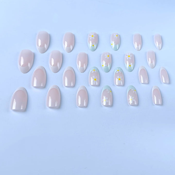 Künstlerisches Florales Acryl-Nagelkunst-Set