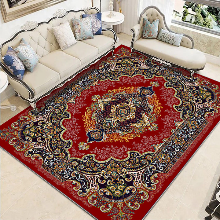 Vintage-inspirierter floraler Teppich