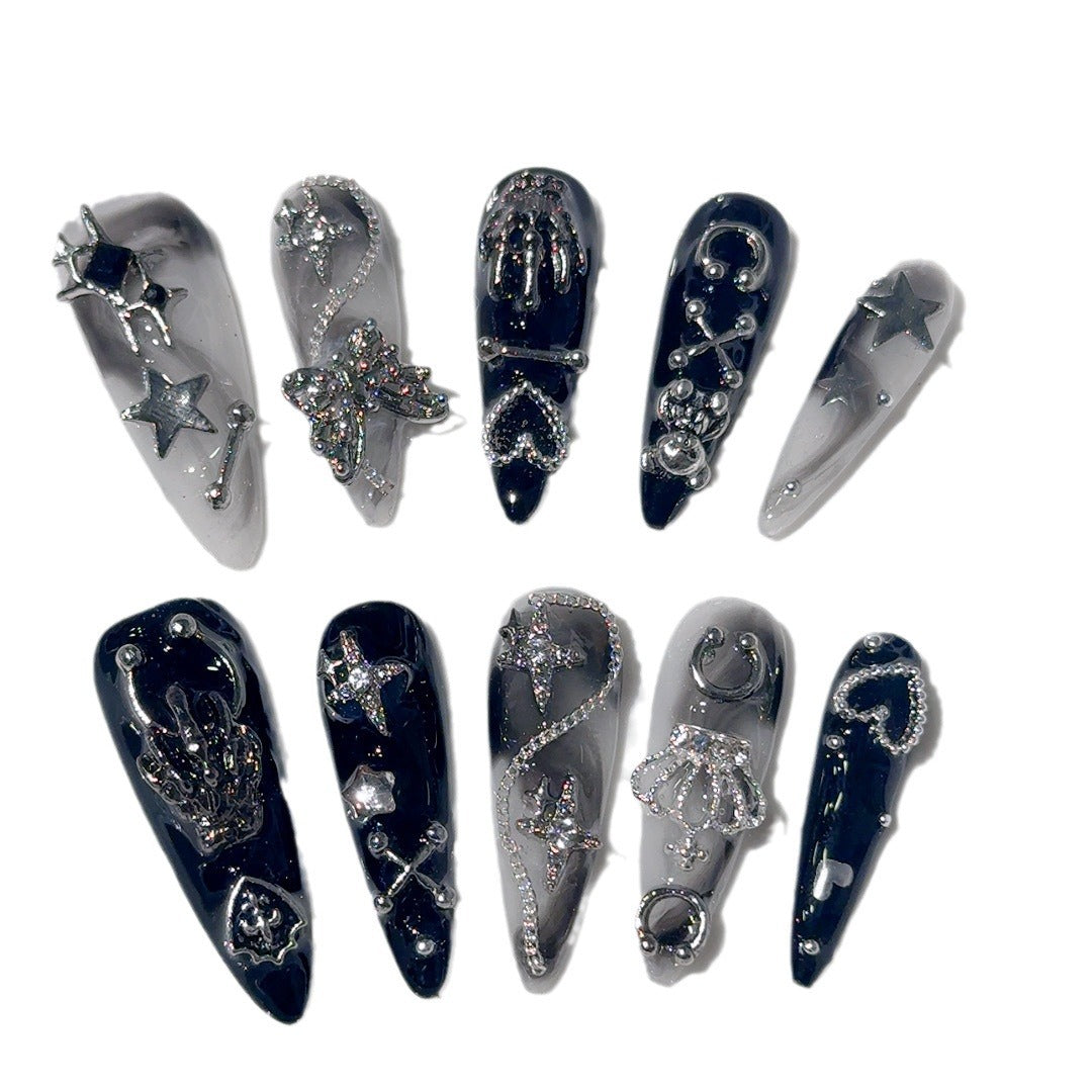 Glamouröse Nagelkunst Verlängerungen