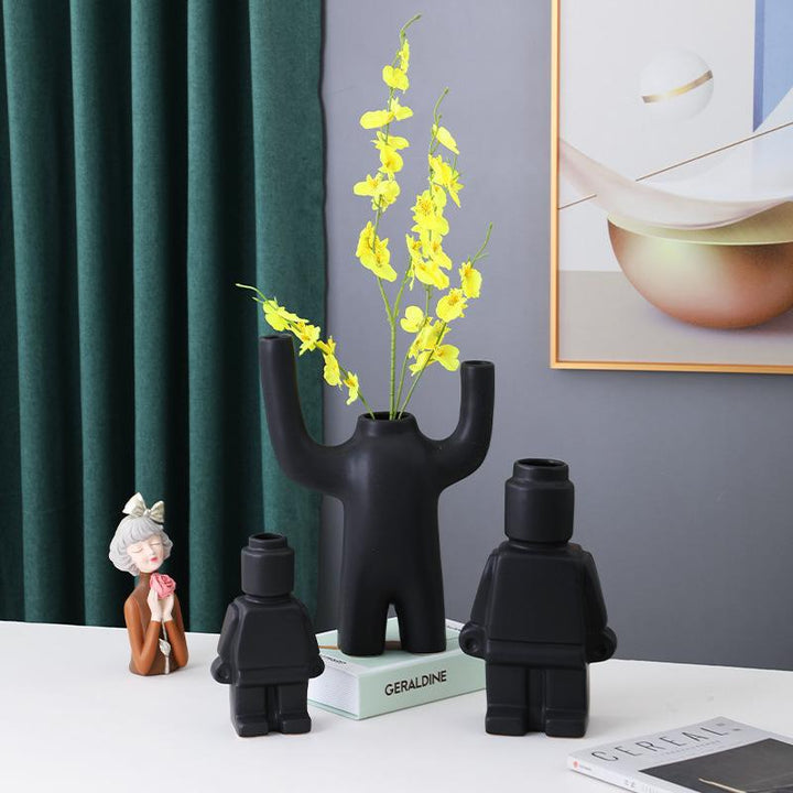 Premium Kreatives Bauklötze-Figur