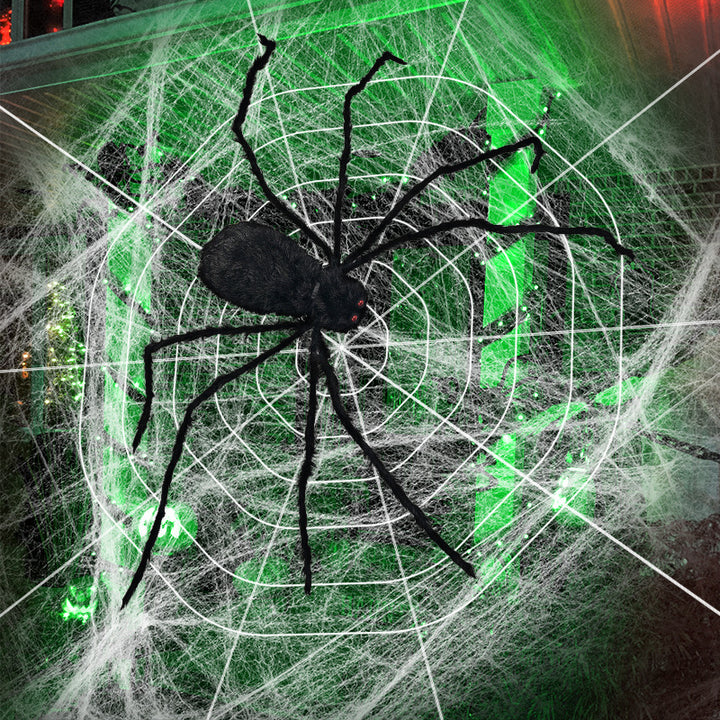 Realistische Dekorative Spinne Karnz