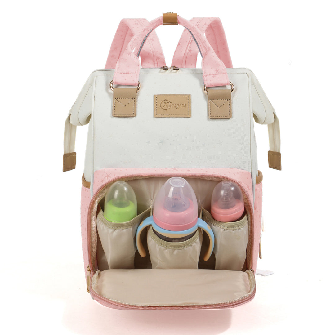 Sternen Druck Multi-Funktions Wickeltasche und Reise Rucksack Karnz