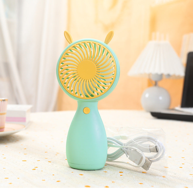Damen tragbarer Handventilator mit USB-Ladefunktion Karnz
