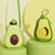 Damen Avocado Trinkflasche mit auslaufsicherem Verschluss und integriertem Tragegurt Karnz