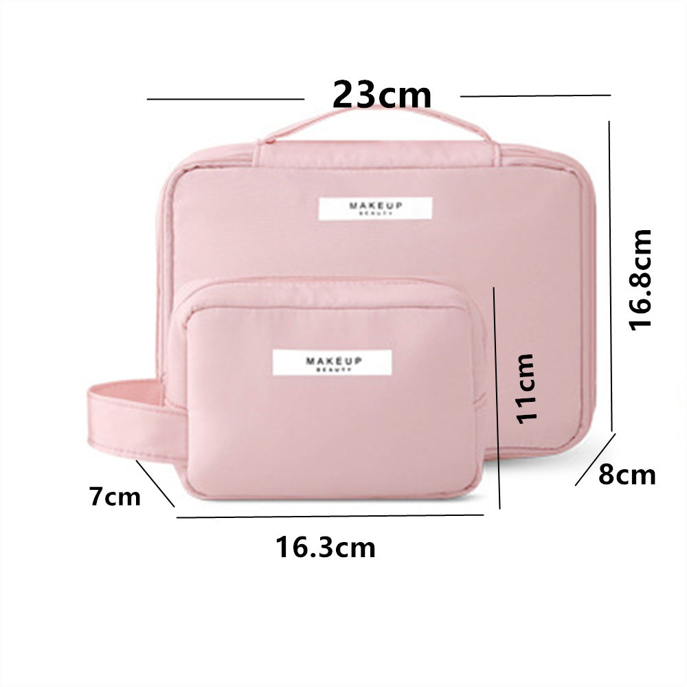 Dual Compartment Reise Makeup Organizer Karnz