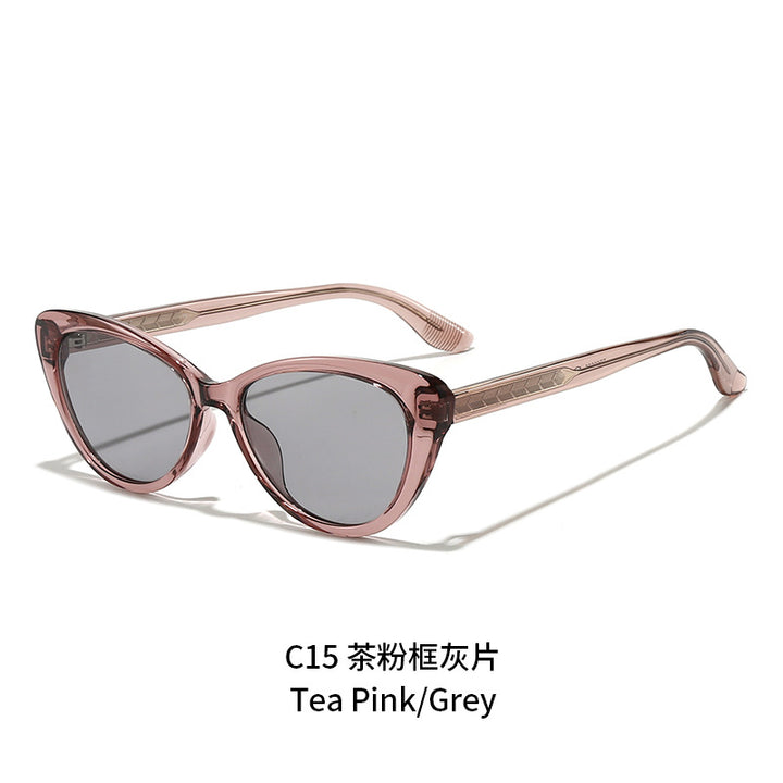 Damen modische Cat-Eye Sonnenbrille Karnz