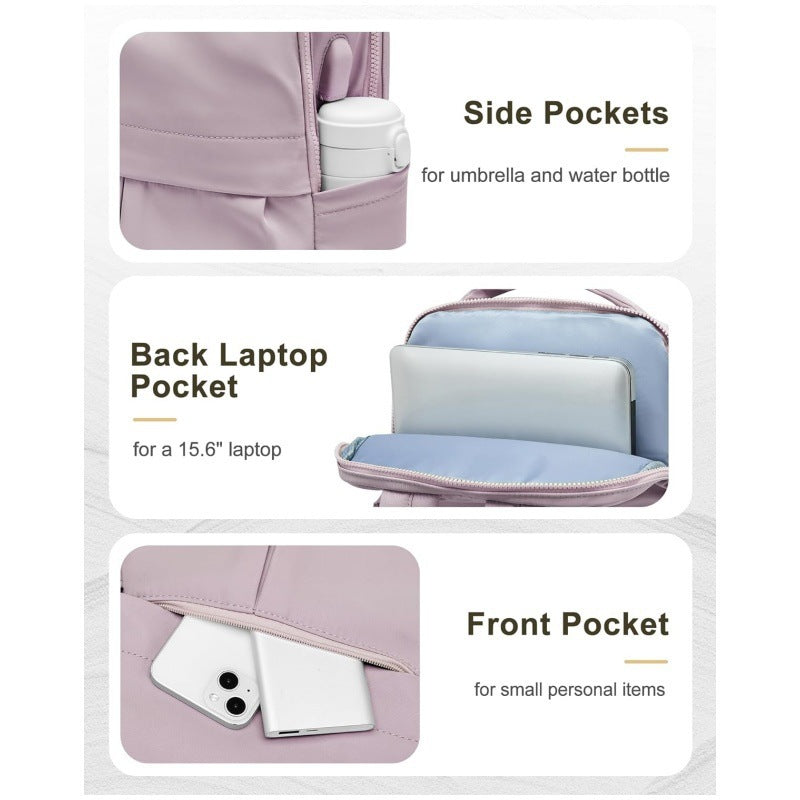 Multifunktionaler Laptop-Rucksack mit Usb-Anschluss und Vielseitigen Fächern Karnz