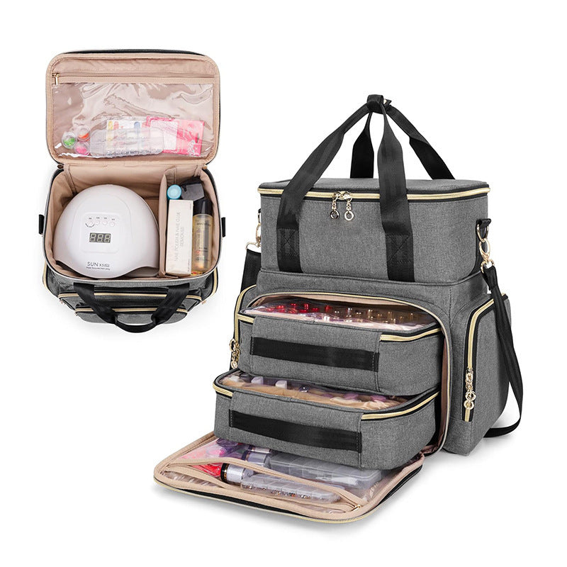 Praktische Kosmetik- und Nagel-Organizer-Tasche Karnz