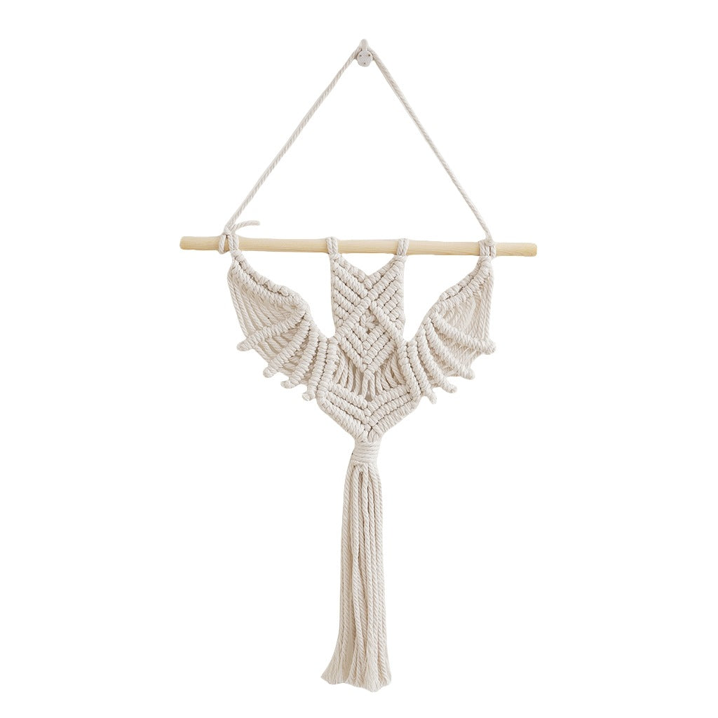 Macramé Wandkunst Dekor mit aufwendigem Design Karnz