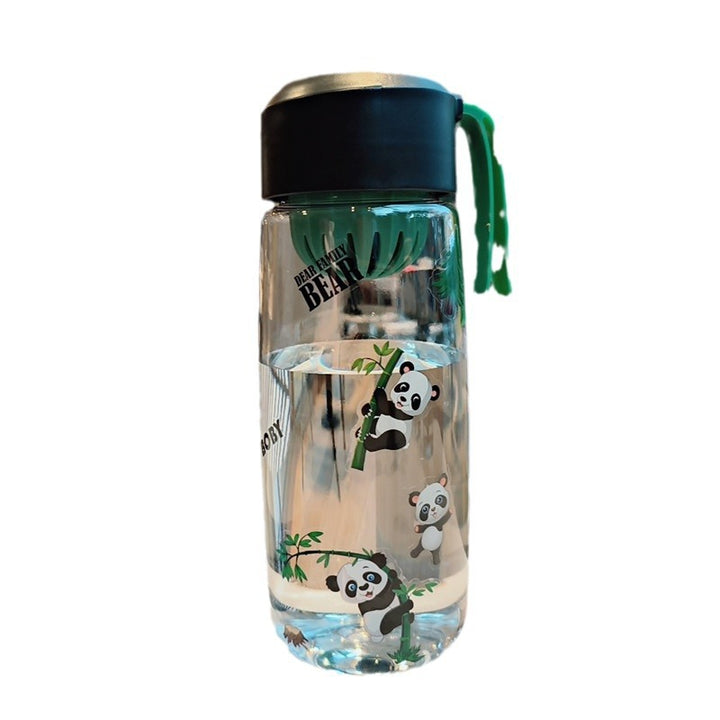 Damen Verspielte Trinkflasche mit fröhlichem Panda-Motiv Karnz