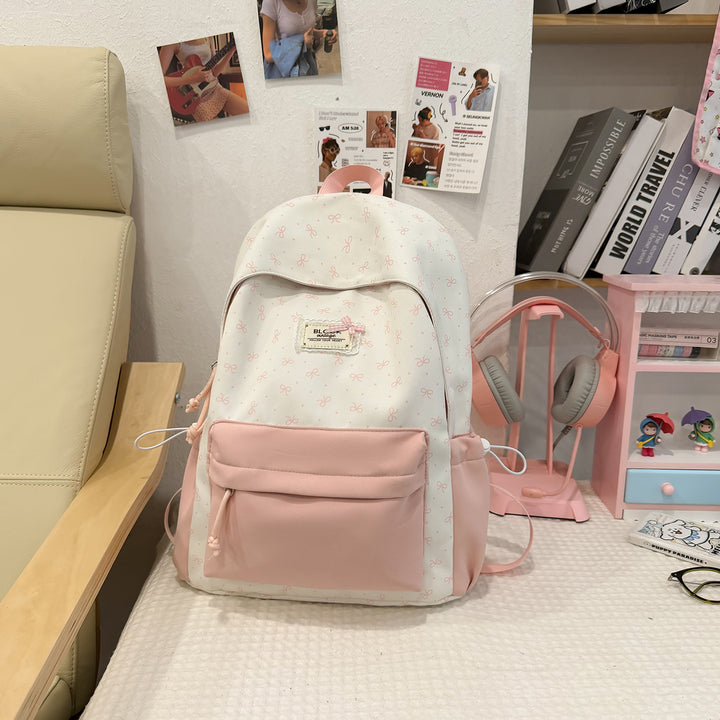 Stylische bedruckte Rucksack mit lustigen Charakterakzenten Karnz