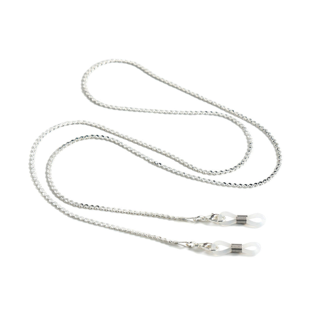 Stylische Metall Brillen Kette Karnz