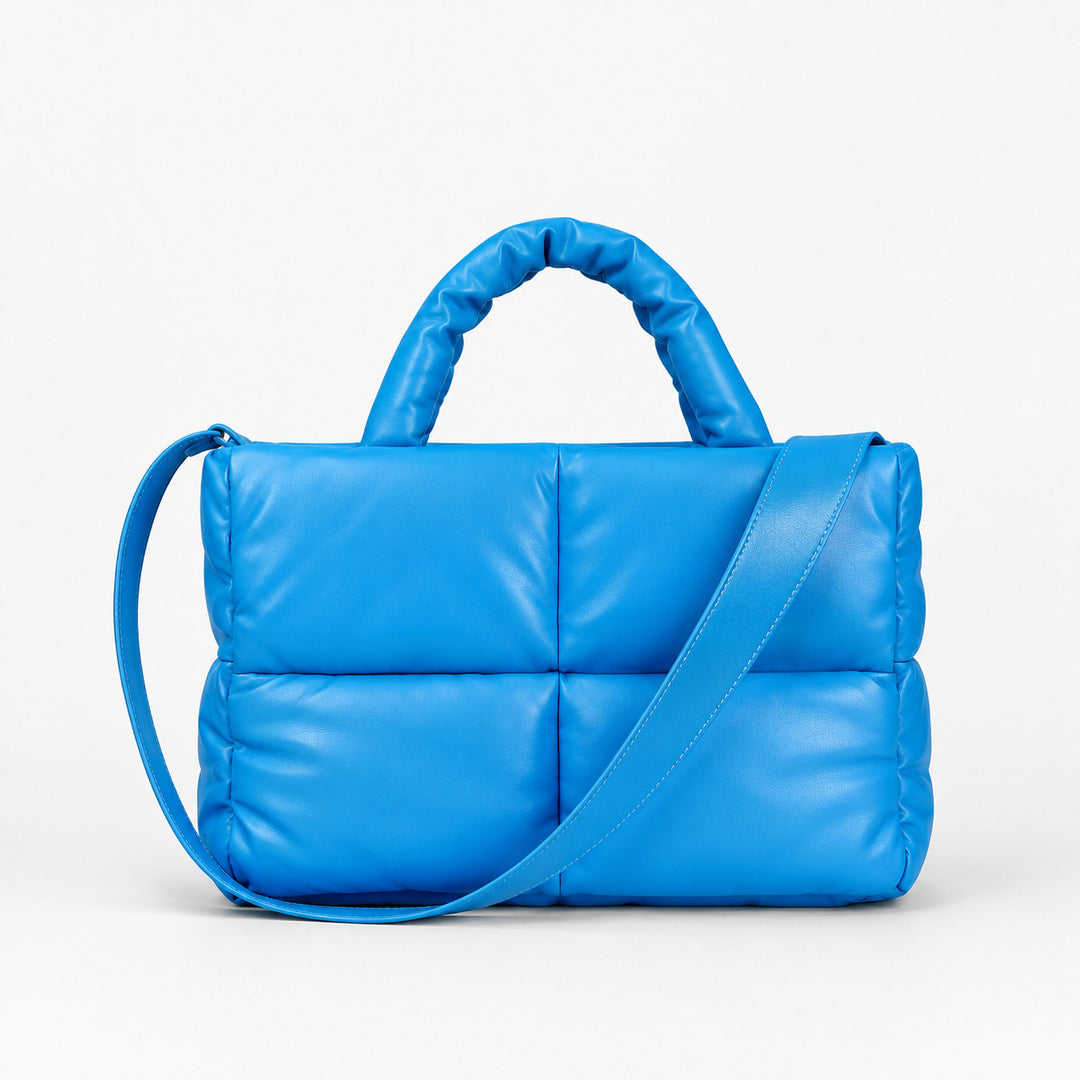 Gepolsterte Mini Schultertasche