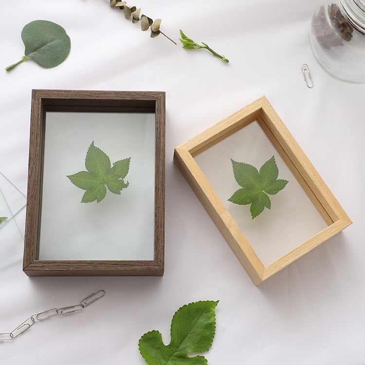 Minimalistischer Holzbildrahmen
