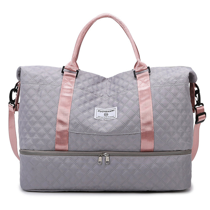 Stilvolle gesteppt Reis-Duffle Karnz