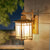 Moderner wasserdichter Solar-Aluminium-Chinesischer Pavillon Form 1-Licht-Wand sconces Lampe | Karnz