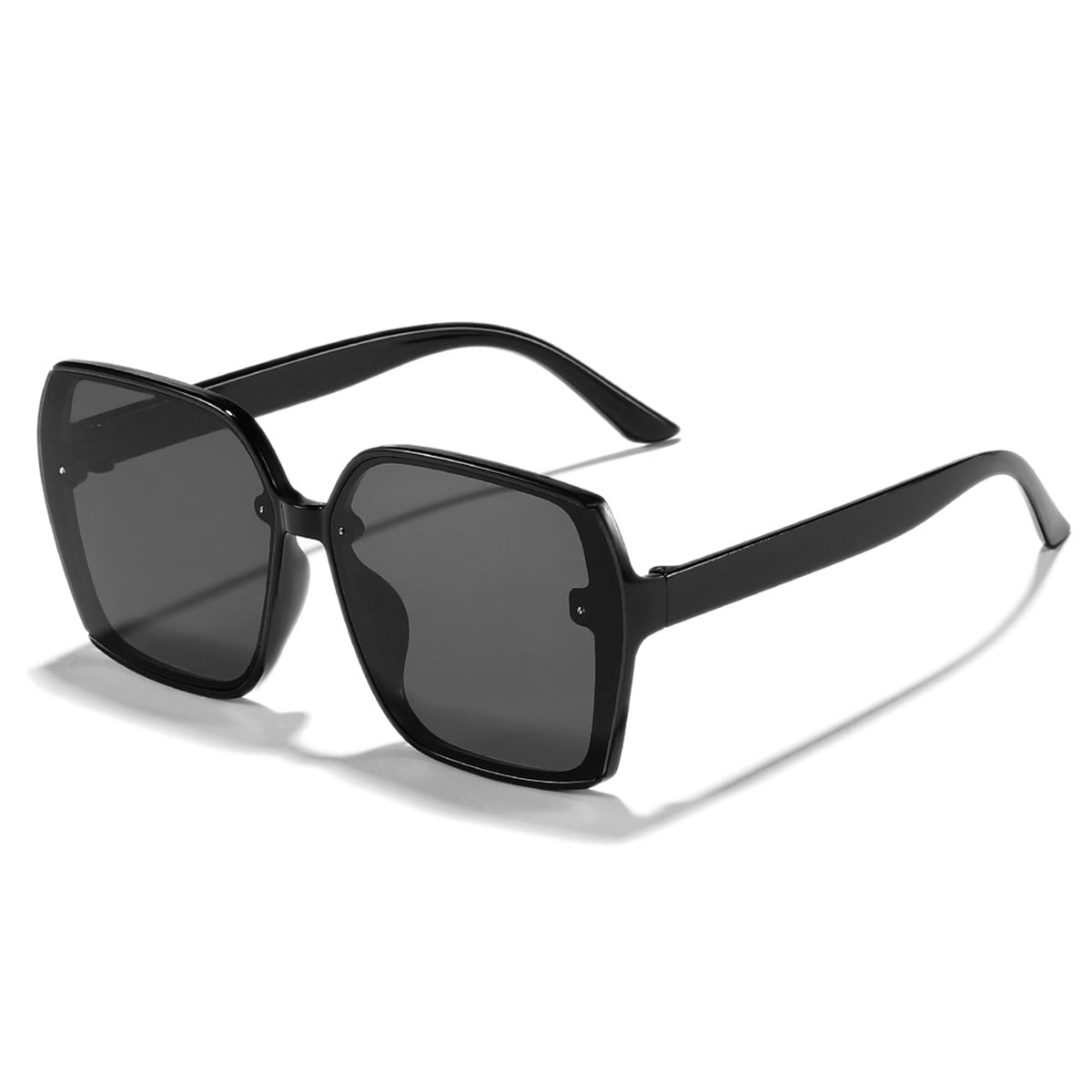 Damen stilvolle quadratische Sonnenbrille mit gradienten Gläsern Karnz