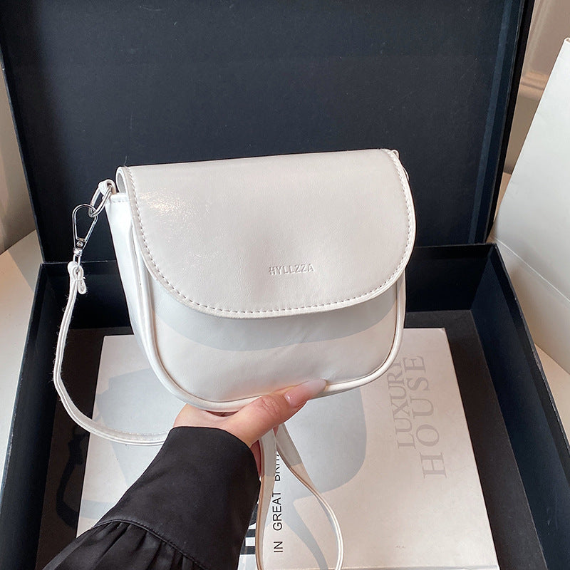 WoMinimalist Faux Leder Umhängetasche Karnz