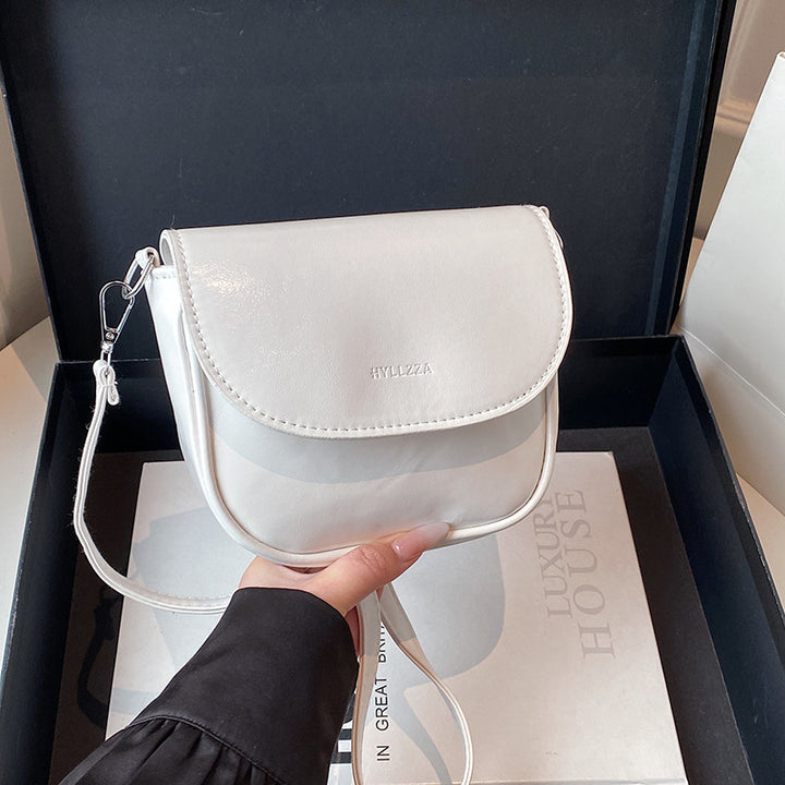 WoMinimalist Faux Leder Umhängetasche Karnz